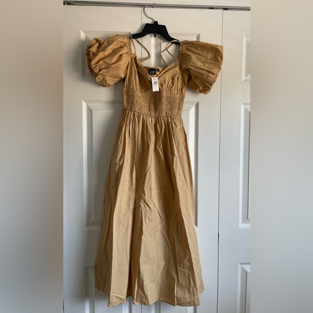 Gap dress in beige. Brand new with the tags.